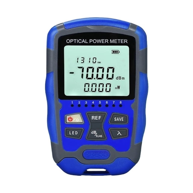 Zilai A-M7 Mini Optical Power Meter With Network Test LED Lighting Fiber Optic Cable Tester