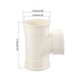 thumbnail image 2 of Unique Bargains 4.29inch Pipe Fitting, 2pack Splitter Duct Reducing 4 ways Hose Connector, 2 of 5