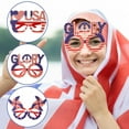 thumbnail image 1 of 4th Of July American Flag Glasses,Patriotic Party Sunglasses,Red White And Blue Eyewear,July 4th Party Supplies,Red White And Blue Party Favors,1PC, 1 of 5