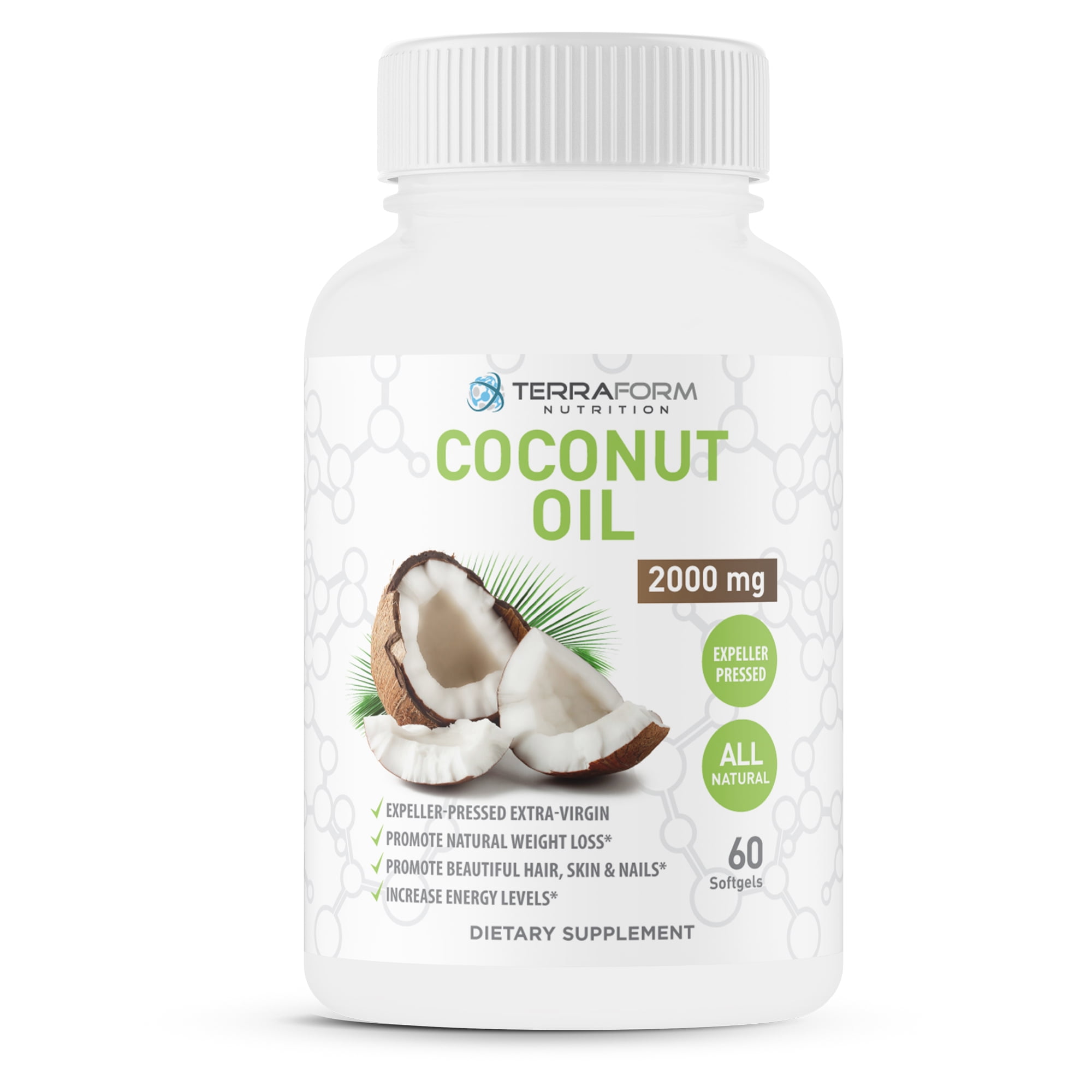 Coconut Oil Pills Extra Virgin Expeller Pressed Supports Coconut Oil Pills Extra Virgin Expeller Pressed Supports