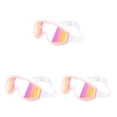 thumbnail image 2 of Eigraketly Gafas de natación para niños, gafas de natación subacuáticas ajustables a prueba de fugas, impermeables, profesionales, rosa y blanco Type1 NO1 Eigraketly CBP319045, 2 of 6