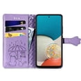 thumbnail image 3 of Funda Cartera FOXDOCK para Samsung Galaxy A53 5G , Flip PU con Relieve de Gatos y Perros, Tarjetero y Soporte, 3 of 6