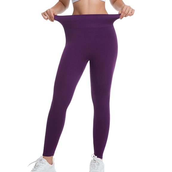 Idoravan leggings for women yoga pants women long Women's Sport Casual Solid Color Ladies Fashion Waist Yoga Pants Long Pants
