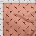 thumbnail image 2 of oneOone Polyester Lycra Fabric Bird Block Print Sewing Fabric BTY 56 Inch Wide, 2 of 4