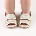 thumbnail image 4 of Gyratedream Baby Toddler Infant Girls Boys Soft Open Toe Summer Sandals Flower Princess Flat Shoes 0-18Months, 4 of 9