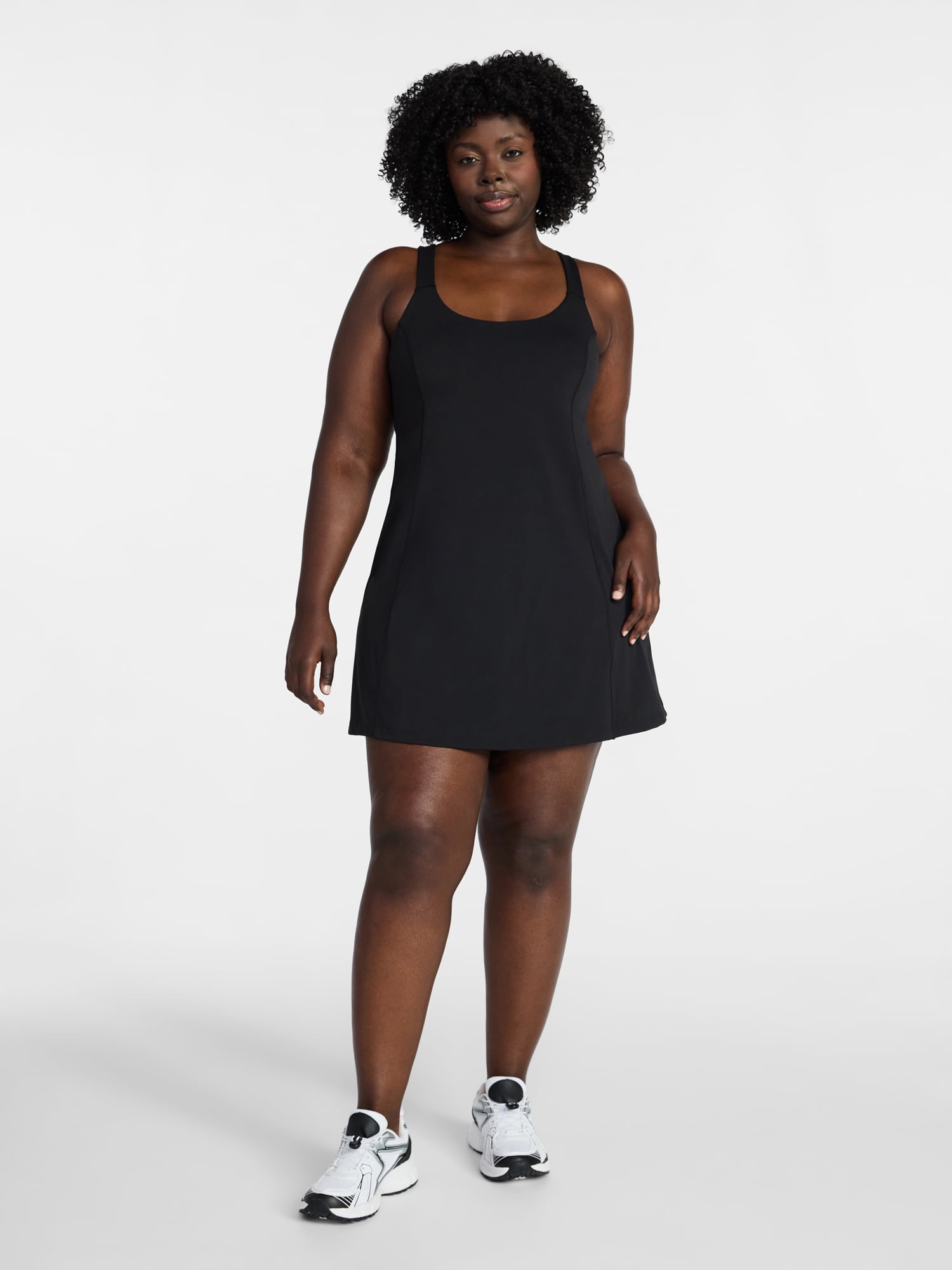 Avia Women's Twist Back Active Dress, Sizes XS-4X