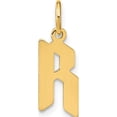 thumbnail image 1 of 14K Yellow Gold 14Ky Letter R Initial Pendant - Jbsp, 1 of 5