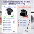 thumbnail image 2 of CZCPP-KIT de Nettoyage de Conduit de Sécheuse Compatible avec Shark IX141 IZ462H IZ483H IZ363HT IZ361H IZ163H IZ362H Aspirateur Balai Sans Fil pour Animaux Tuyau de Nettoyage de Conduit de Sécheuse, 2 of 4