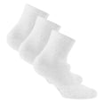thumbnail image 1 of Rohner Basic calcetines quarter unisex, pack de 3 - quarter deportivo, mezcla de algodón, color liso Blanco 35-38, 1 of 3