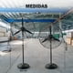 thumbnail image 3 of Ventilador Industrial de Pedestal 30 Pulgadas Sky Care Negro con 3 Velocidades y Aspas de Aluminio, 3 of 6