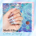thumbnail image 2 of Set de uñas en polvo AZUREBEAUTY, 6 colores con purpurina, rosa y azul, 2 of 7