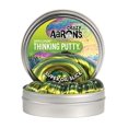 thumbnail image 1 of Crazy Aaron's Thinking Putty - Super Illusions: Super Oil Slick - Fidget Toy For All Ages - Stretch, Change, Play & Create - Shifting Gold Color That Never Dries Out - 4" Large Storage Tin - 3.2 oz. Crazy Aaron's Oil Slick, 1 of 2