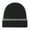 Black, variant on PureCasa Winter Hat Beanie for Men Women Rib Knit Beanie Hat for Men Women Warm Cuff Beanie for Running Cycling Snow Ski Beanie