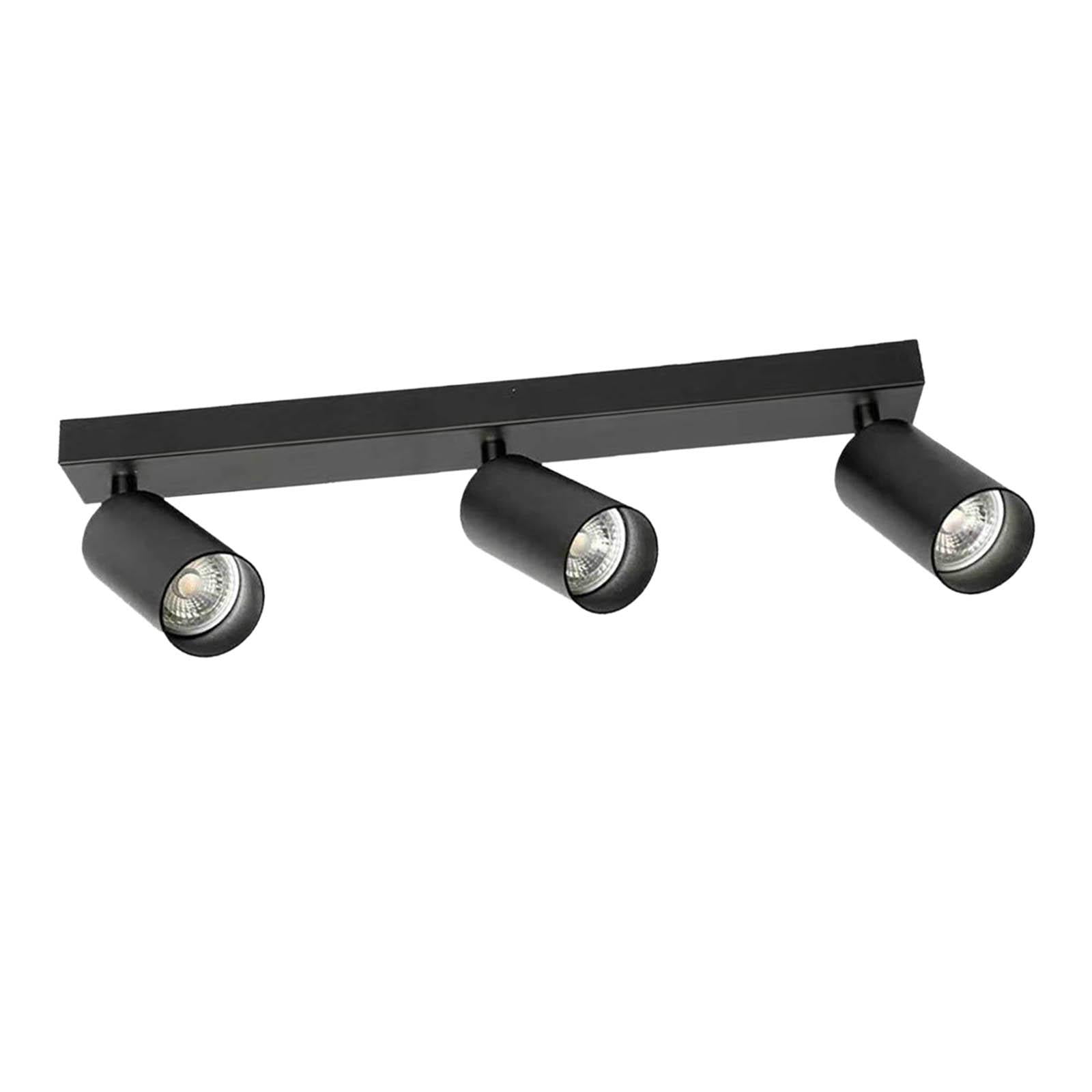 Modern 3 Way Adjustable LED GU10 Ceiling Spotlight Bar Kitchen Lighting M0075 