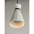 thumbnail image 5 of Et2 E25036 Sash 8" Wide Mini Pendant - White, 5 of 7