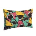 thumbnail image 2 of Naloa Angry Shark Pattern Pillowcase, Throw Pillowcase, Wrinkle-Free, Stain-Resistant with Hidden Zipper for Bedroom Sofa - 20"x30", 2 of 9