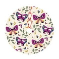 thumbnail image 5 of XMXY Halloween Christmas Tree Skirt, Lightweight Butterfly Holiday Party Indoor Decorations Ornaments, 48 Inch, 5 of 5