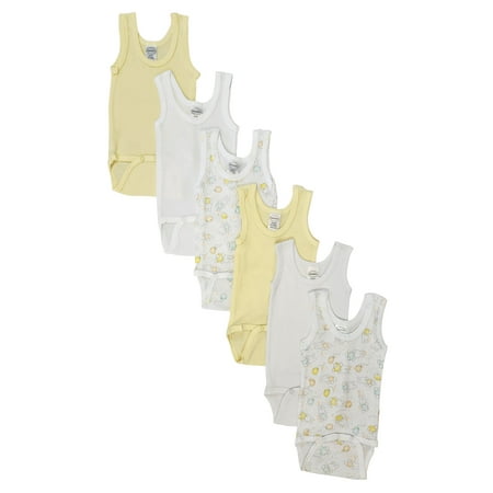 

Unisex Baby 6 Pc Onezies and Tank Tops
