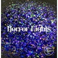 thumbnail image 2 of Glitter Heart Co. - High Quality Polyester Glitter - Black and Blue Mix - Horror Nights - 1 oz Bag, 2 of 2