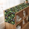 thumbnail image 6 of Table Runners 72 Inches Long Dress Scarves, St. Patrick's Day Farmhouse Kitchen Table Runner, Coffee Tablerunners, Luck Shamrocks Beer Harp Horseshoes Envelope 14x72 Inch, 6 of 9