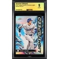thumbnail image 1 of 2025 Topps Cosmic Chrome Light Speed Shohei Ohtani #LS-15 MBA 9, 1 of 3