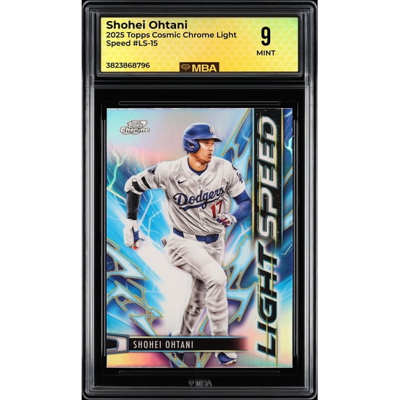2025 Topps Cosmic Chrome Light Speed Shohei Ohtani #LS-15 MBA 9