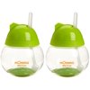 Lansinoh mOmma Straw Cup, Green, 2 Count