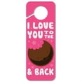thumbnail image 1 of I Love You to the MoonPie and Back Plastic Door Knob Hanger Sign, 1 of 7