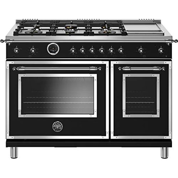 BERTAZZONI 48" Heritage Series Dual Fuel Range with 6
