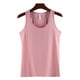 thumbnail image 1 of Minnieouse Chaleco de algodón para mujer, ropa recortada de moda de punto, camiseta transpirable fresca, camisas de fondo exterior de primavera, Prendas para la parte del cuerpo Rosado SG Minnieouse AP010463-22B, 1 of 6