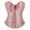 Light Pink, variant on Tops For Women Bustier Shapewear Lace Waist Push Up Bodysuit,Color:Light Pink