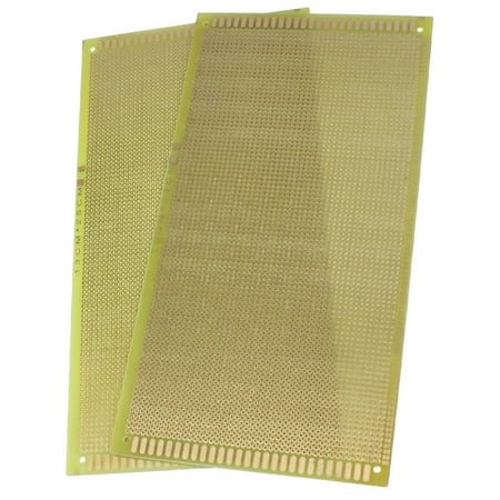 Amplifier Circuit Board - Universal Electronic Parts 130mm x 250mm Copper Panel PCB Circuit Board 2 Pcs