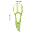 thumbnail image 4 of 1/2pcs, 3-in-1 Avocado Slicer Shea Corer Butter Fruit Peeler Cutter Pulp Separator Plastic Knife Kitchen Vegetable Tools Home Accessory, 4 of 5