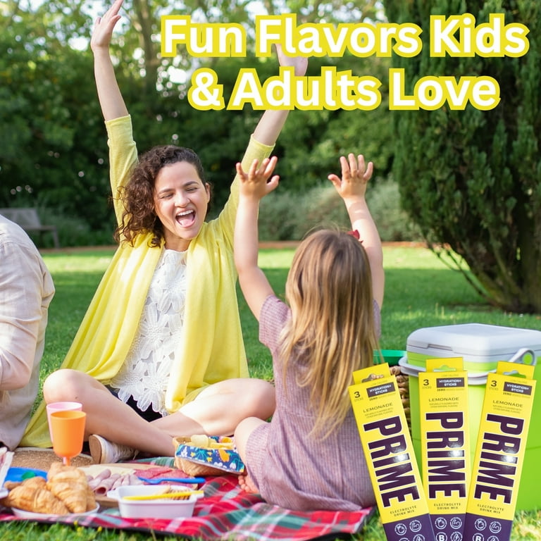 Prime Hydration Sticks Lemonade Electrolyte Powdered Drink Mix