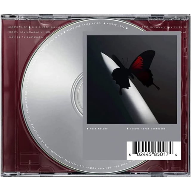 Post Malone Twelve Carat Toothache Importado Disco Cd Republic Records CD