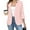 Pink, variant on Pyhlmscde Women's Fashion Fall Long Sleeve Cropped Jackets, Womens Tops, Womens Jacket, Cardigan Sweaters for Women