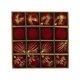 thumbnail image 1 of Decoraciones para fiestas navideñas, bolas colgantes flocadas, decoración navideña para escaparates de centros comerciales, bolas pintadas, colgantes para árboles de Navidad., 1 of 6