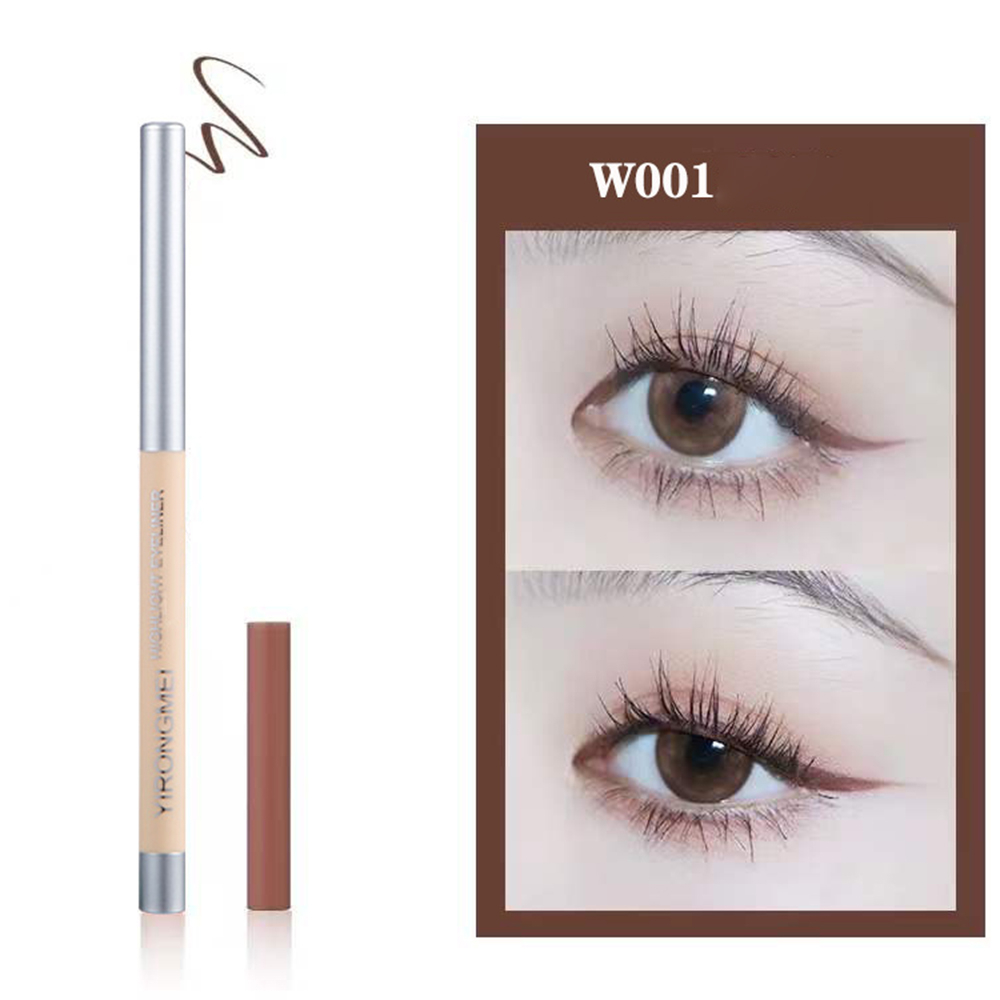 Dikalu Gel Eyeliner W001 Light Brown Gel Eyeliner Eyeliner Pen Long