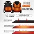 thumbnail image 7 of skpabo Heated Clothing for Men Fleece Hoodies Winter Warm Fluffy Heated Body WarmerThermal Sweatshirt USB Charging Electric Heated Pullover Tops for Outdoor (No Battery), 7 of 7