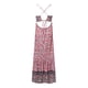thumbnail image 5 of Gibobby Vestidos Casuales para Mujer Vestido holgado informal informal con cinturón de flores y cinturón Halter de verano para mujer(Rojo,XL), 5 of 5