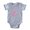 Heather Gray, variant on CafePress - E Pink Initial_Tr - Cute Infant Baby Football Bodysuit