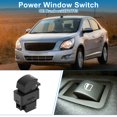 thumbnail image 2 of Interruptor de ventana eléctrica Unique Bargains No.22721763 para el lado trasero del pasajero para Chevrolet Cobalt y Pontiac G5 2007-2010 Negro, 2 of 7