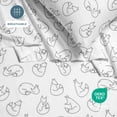 thumbnail image 5 of Bare Home Ultra-Soft Sheet Set - Premium 1800 Collection - Deep Pockets - 3-Pieces - Twin XL, Feelin' Foxy, 5 of 6