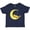 Navy Blue, variant on Inktastic Tabby Kitty Lunar Love Boys or Girls Toddler T-Shirt
