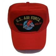 USAF CHARGING CHARLIE RED HORSE Veteran Hat - Red - Veteran Owned Business
