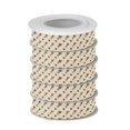 thumbnail image 2 of 5 Rolls Christmas Ribbon 1.5 inch Wide Decorative Ribbon for Gift Wrapping and Holiday Decorations Candy Cane-shaped Ribbons and Hearts, 2 of 7