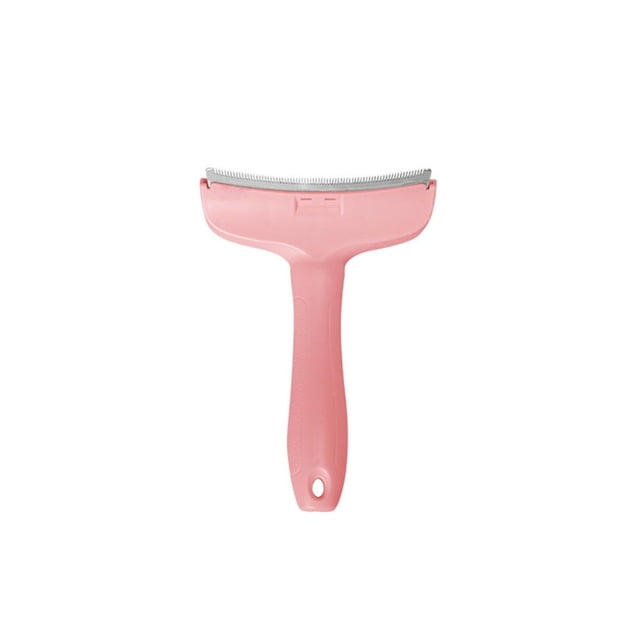 Dog Deshedding Comb with Ergonomic Non-Slip Handle for Gentle and Efficient Shedding Control on All Coat Types