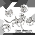 thumbnail image 1 of HUASHENG Steel 3D Metal Puzzle Puzzle Animal Small Metal Stainless DIY Toys Mini Model Puzzle Toy, 1 of 5