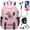 Color3, variant on Anime One_Pieces Bookbag Waterproof Travel Laptop Backpack with USB Charging Port Lightweight Canvas Schoolbag for Student