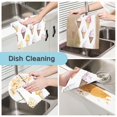 thumbnail image 2 of Yayeee 6 Pack Kitchen Dishcloths for Washing Dishes Soft Absorbent Microfiber Towels, Ice Cream Pattern, 2 of 9
